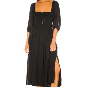 Free People Black Oasis Dress